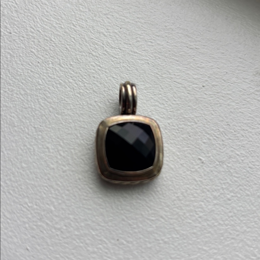 Black and Gold and silver  Pendant DAVID YURMAN